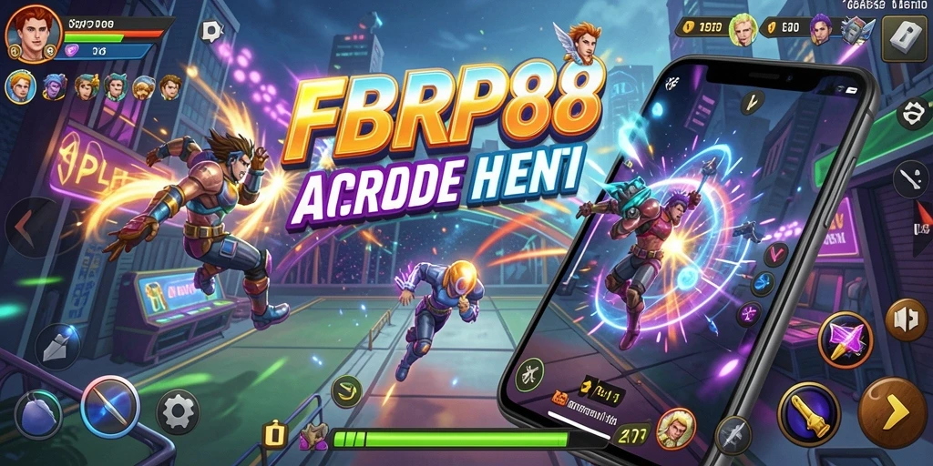 Tangkapan layar utama FBRP88 menunjukkan aksi gameplay yang seru dan menantang.