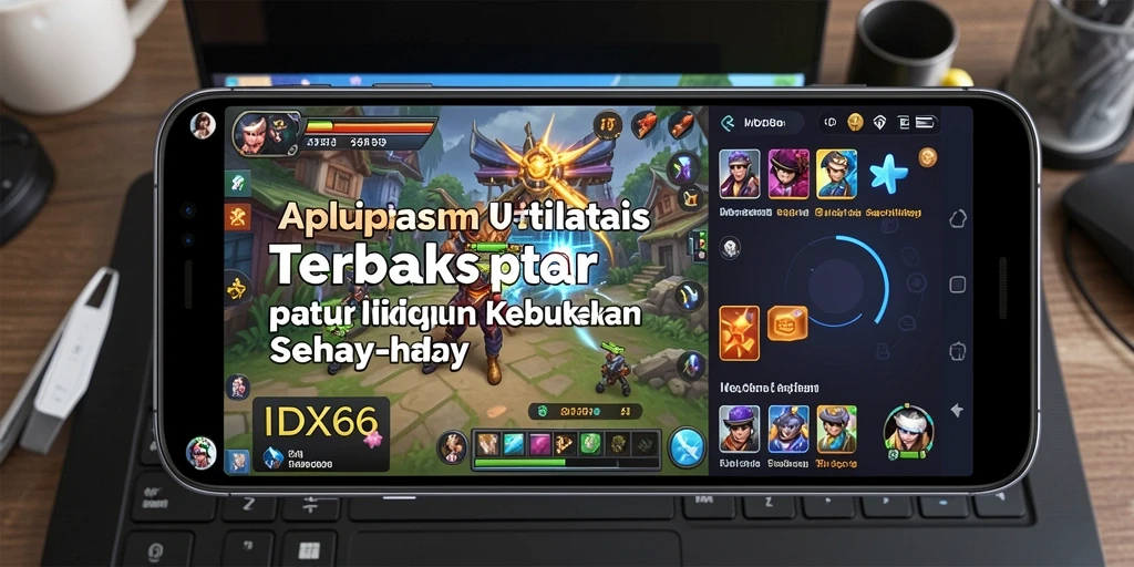 Tampilan antarmuka IDX66 yang sederhana dan fungsional.