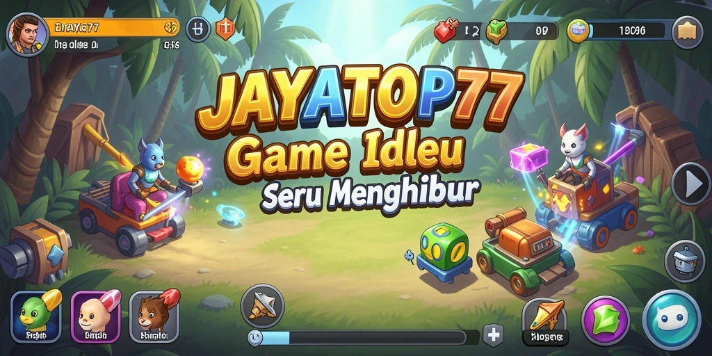 Tampilan gameplay seru dari JAYATOP77 dengan karakter yang menarik.