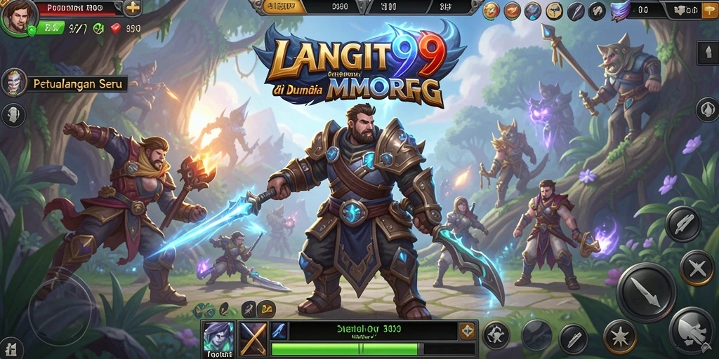 Menampilkan gameplay seru dan grafik memukau di LANGIT99.