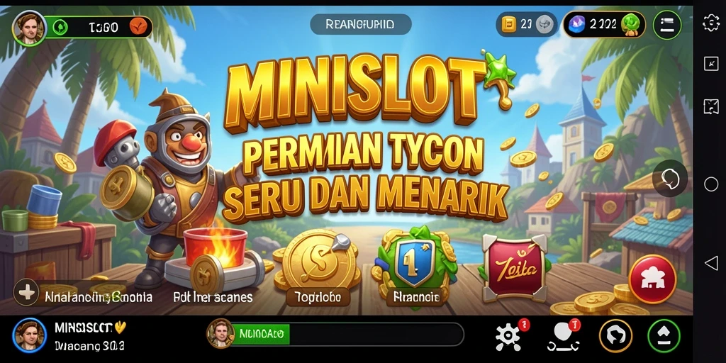 Tampilan gameplay Tycoon yang menarik di MINISLOT.