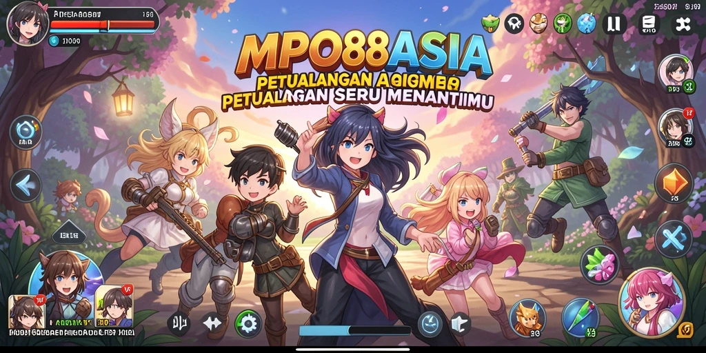 Tampilan gameplay MPO88ASIA yang menakjubkan dan penuh warna.