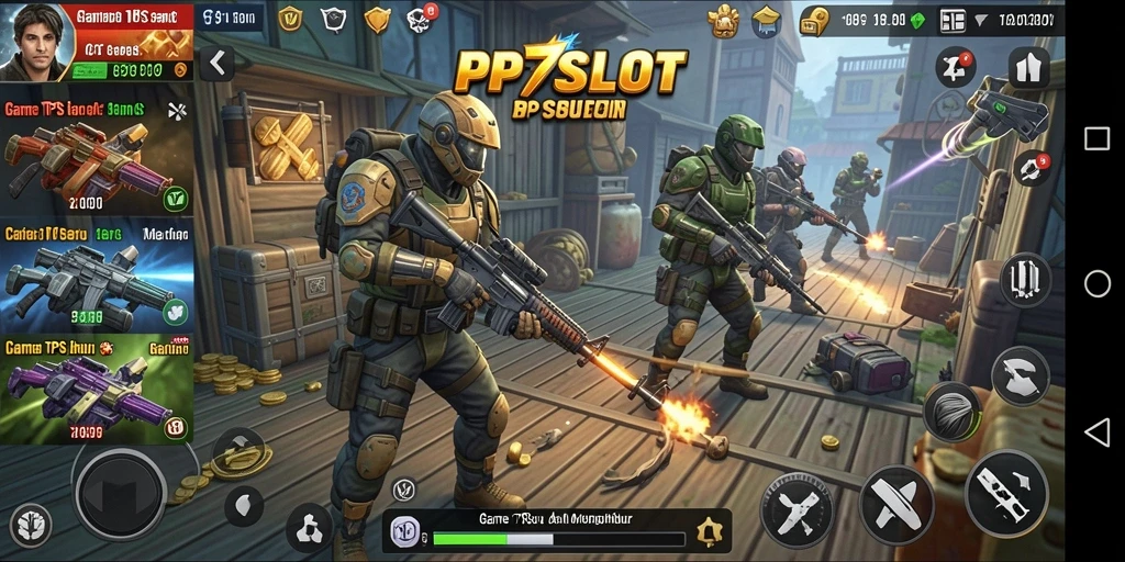 Tampilan gameplay seru dan menegangkan dari PP7SLOT.