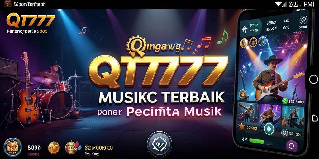 Screenshot QT777 menampilkan gameplay seru dan interaktif dalam musik.