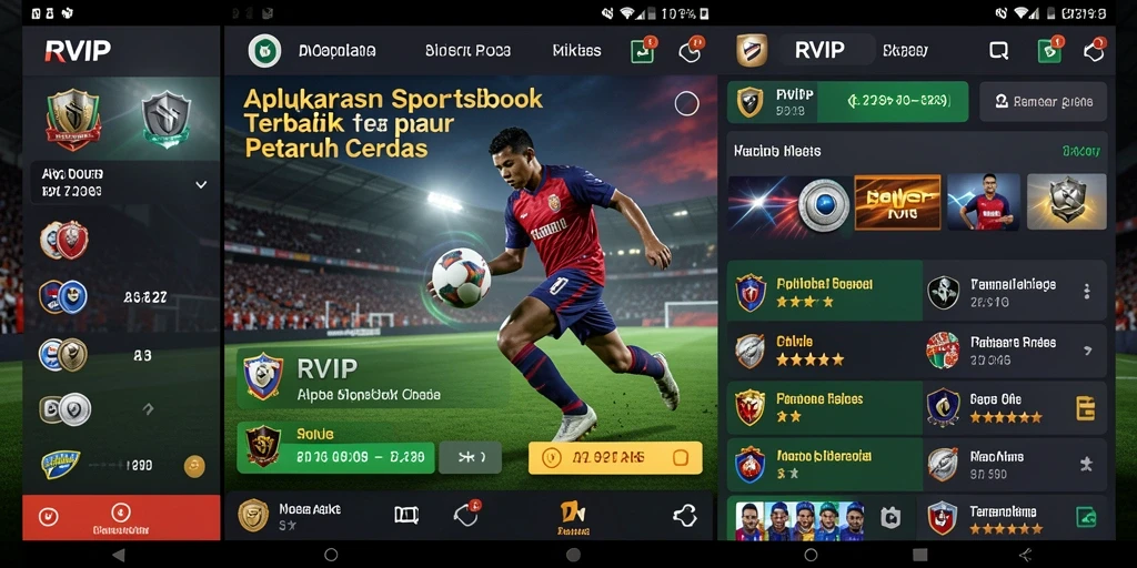 Gameplay menarik aplikasi sportsbook RVIP, dengan analisis dan odds up-to-date.