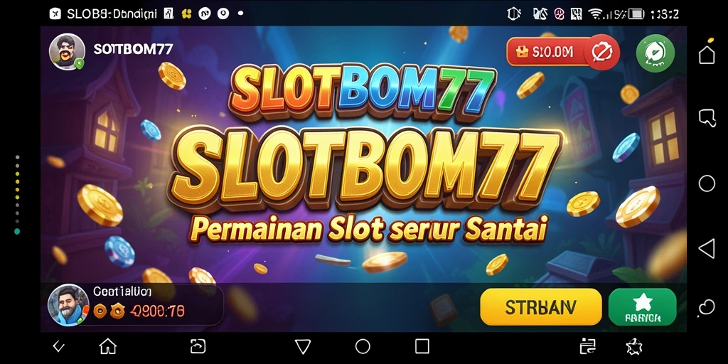 Tampilan menawan dari gameplay <strong>SLOTBOM77</strong> yang mengundang.
