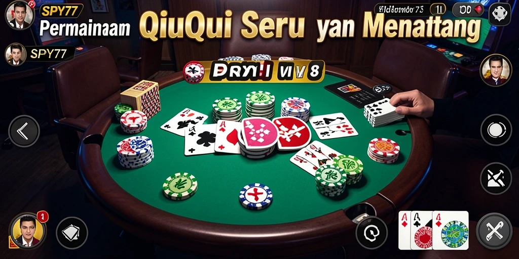 Tampilan gameplay seru SPY77 di QiuQiu.