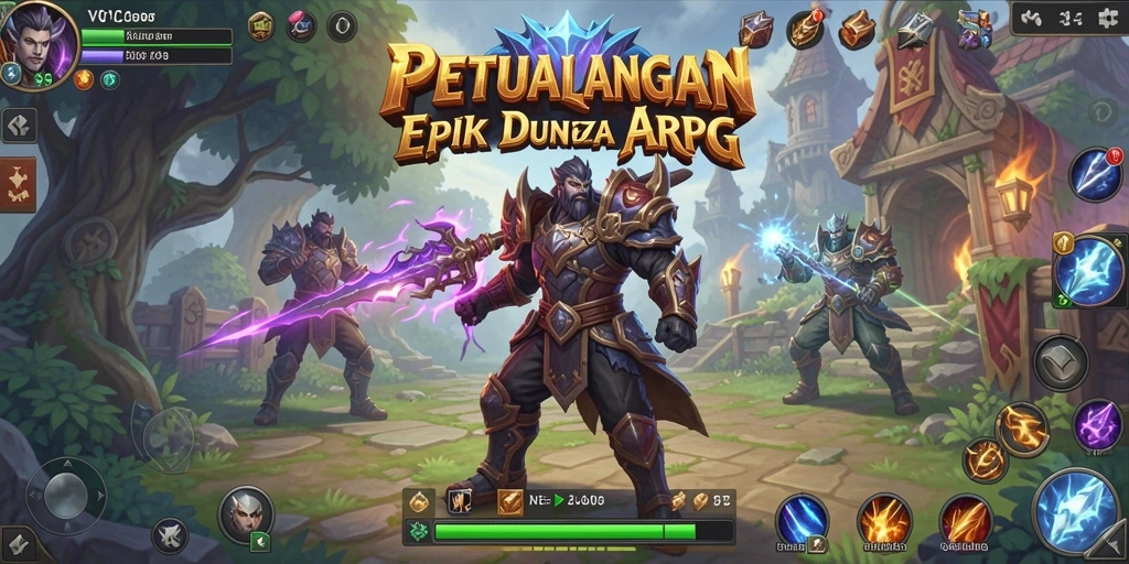 Tangkapan layar gameplay VC55 yang menampilkan aksi pertarungan yang intens.